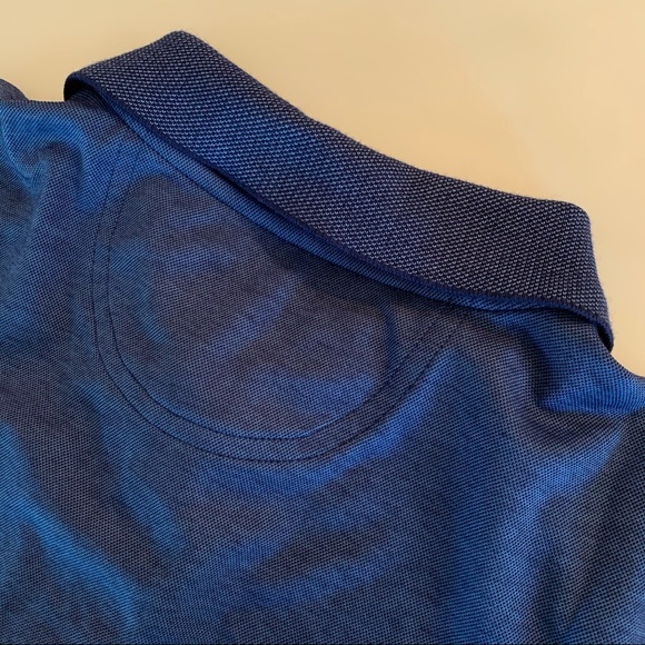 Men’s NWOT Navy Blue Member’s Mark Polo T-Shirt - Picture 5 of 7